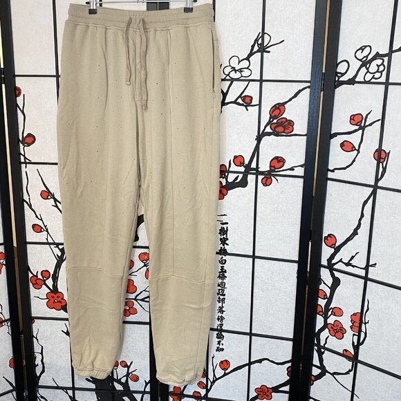 Stampd Men’s Distressed Joggers Pants Sweatpants Pocket Drawstring Comfy XL New - Picture 8 of 8